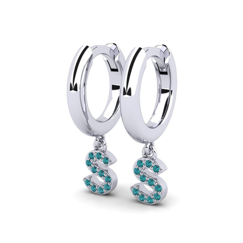 Blue Diamond Women's Earring Medraut S