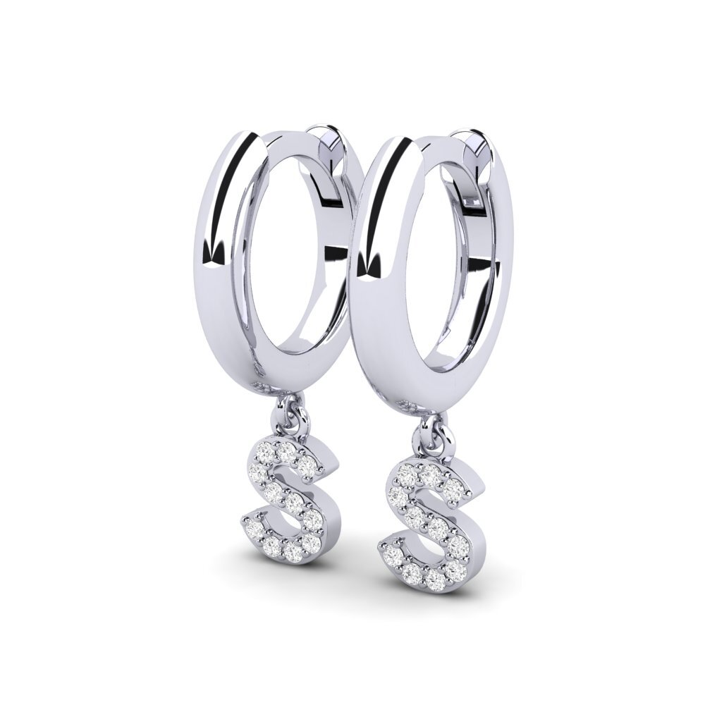 White sapphire Women's Earring Medraut S