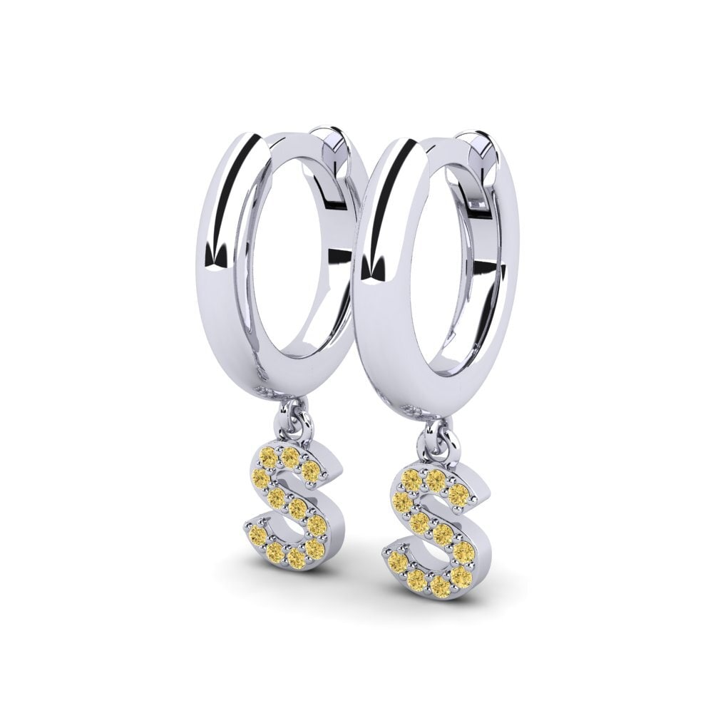 Yellow Diamond Women's Earring Medraut S