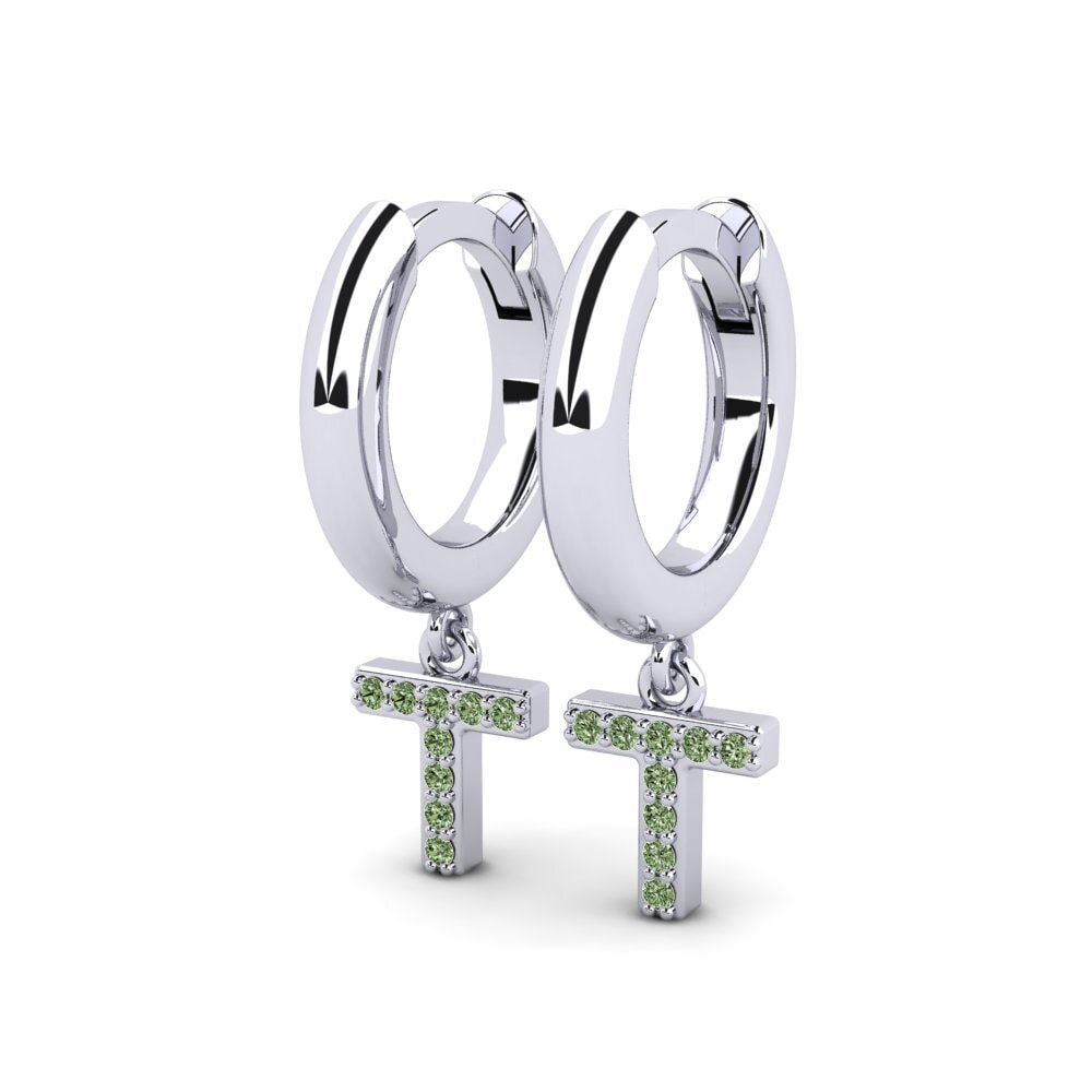 Green Diamond Women's Earring Medraut T