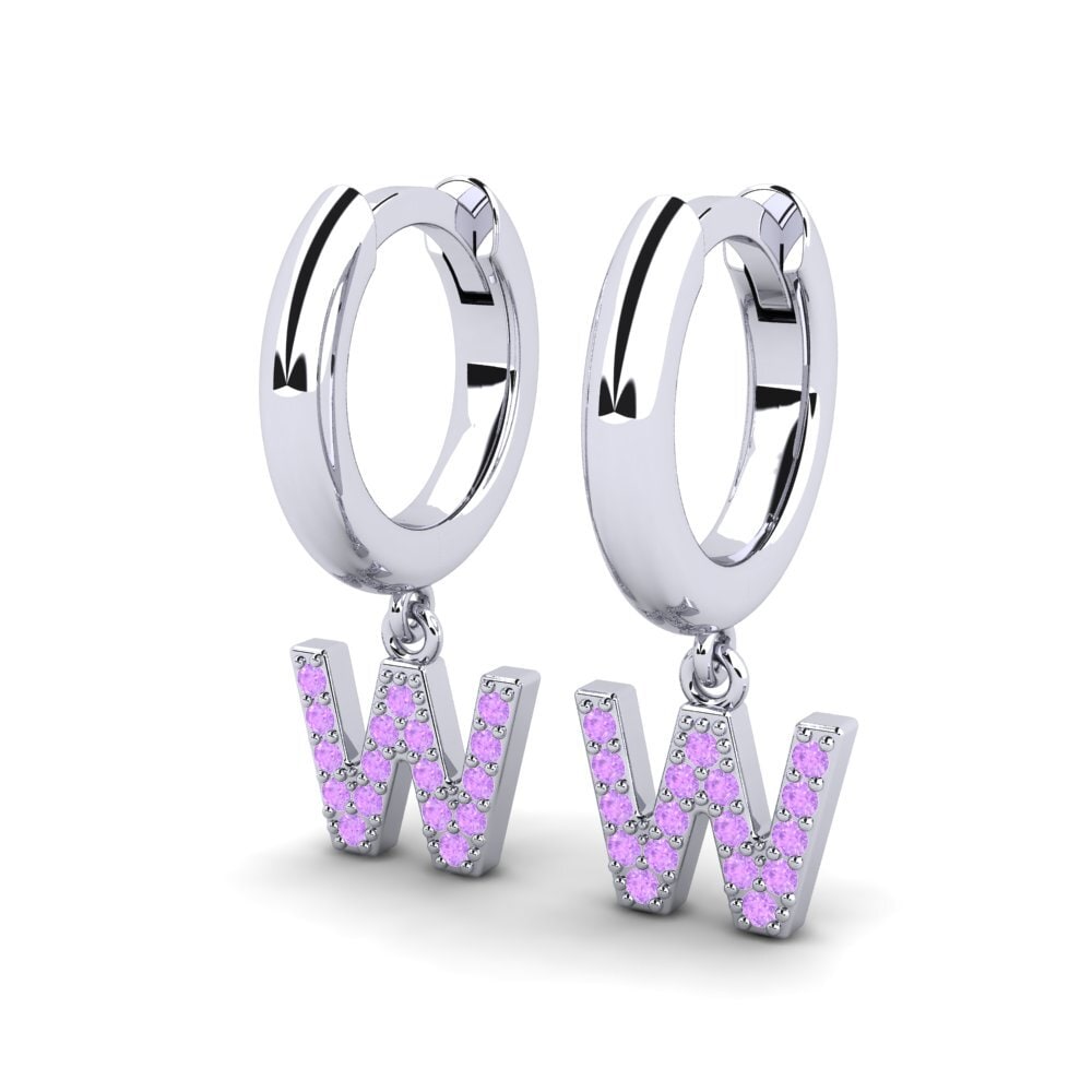 Amethyst Women's Earring Medraut W