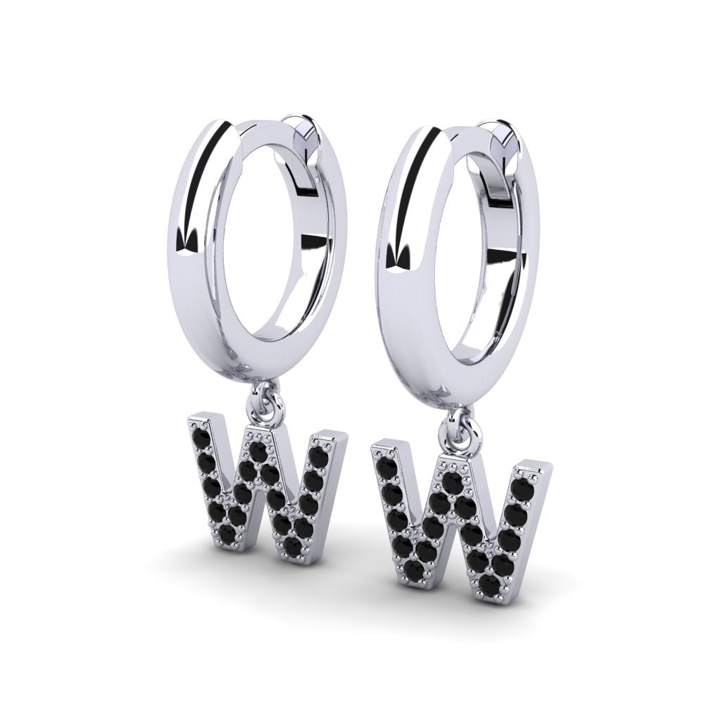 Black Sapphire Women's Earring Medraut W