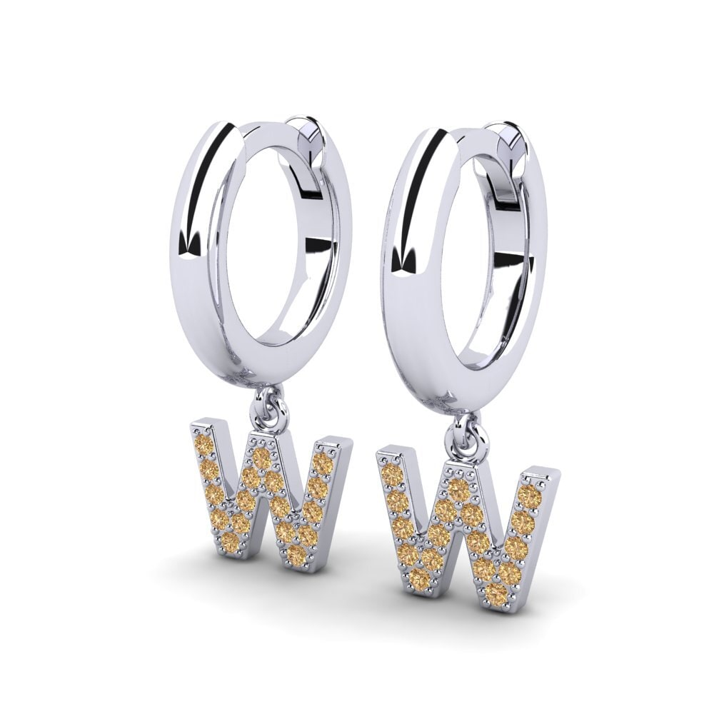 Brown Diamond Women's Earring Medraut W