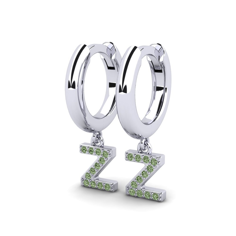 Green Diamond Women's Earring Medraut Z