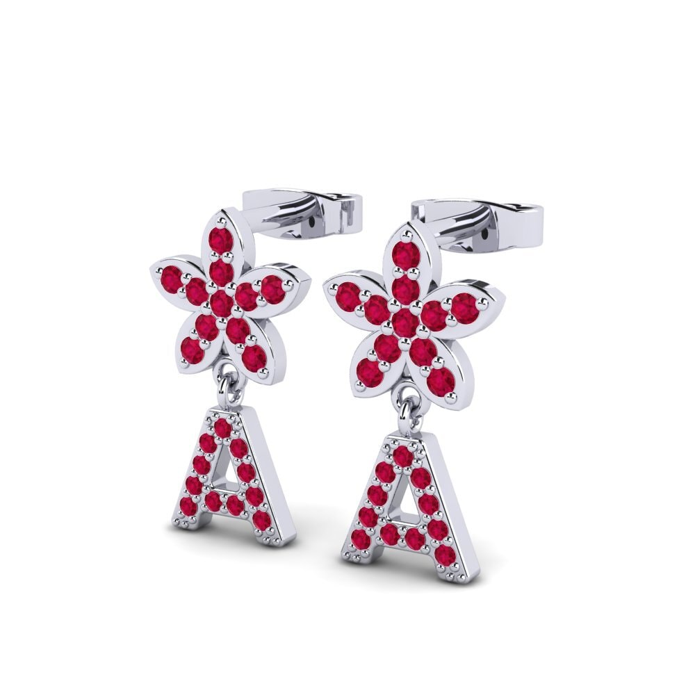 Ruby Women's Earring Miori A