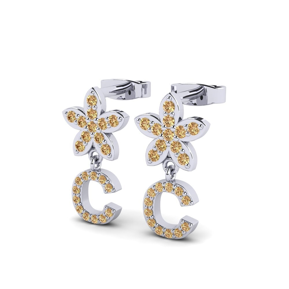 Brown Diamond Women's Earring Miori C