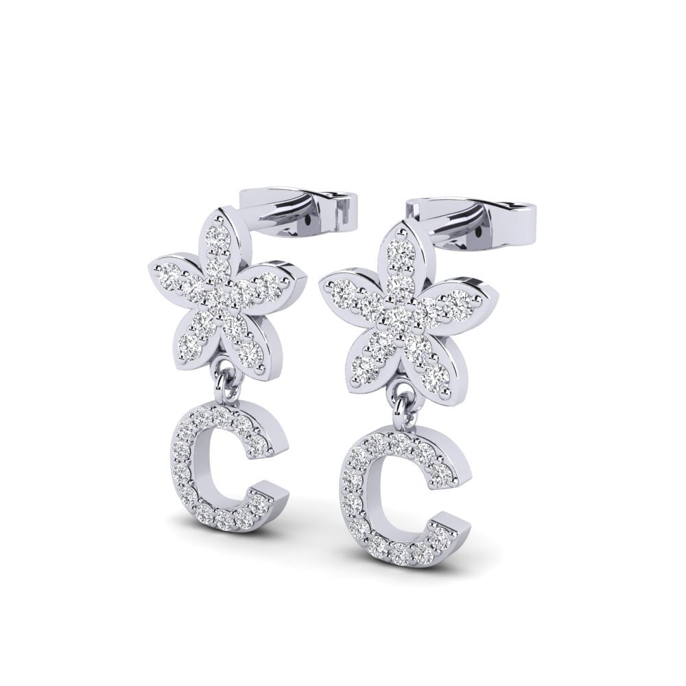Diamante Pendiente de mujer Miori C