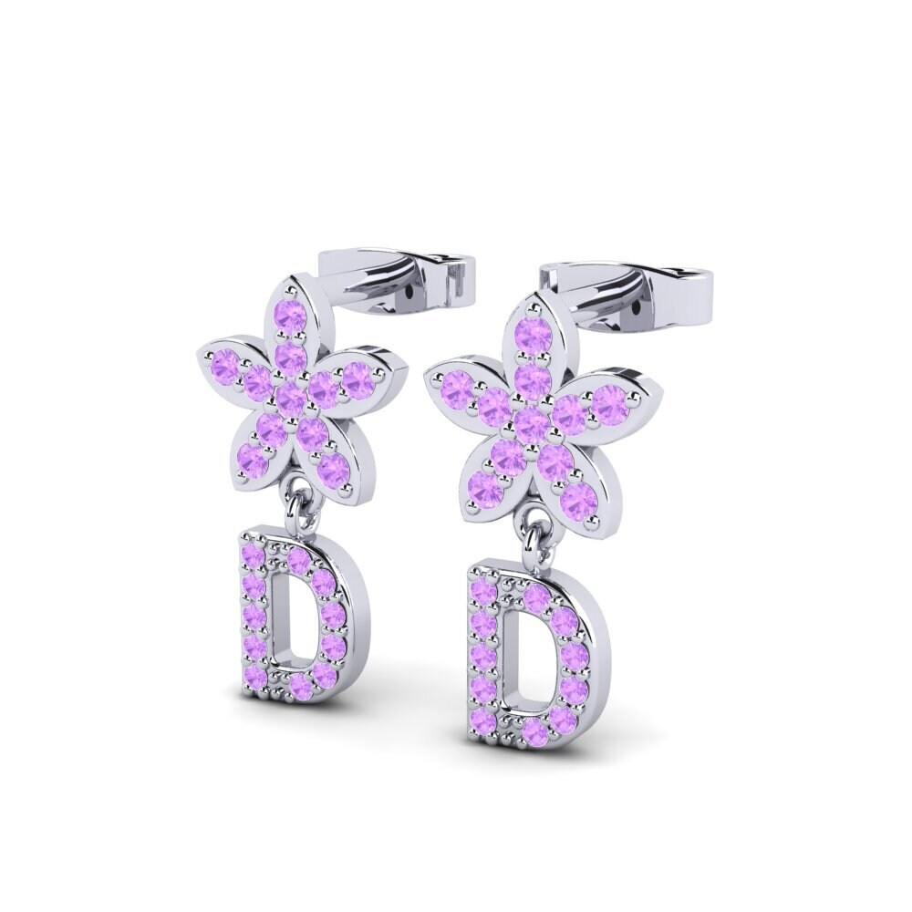Amethyst Women's Earring Miori D