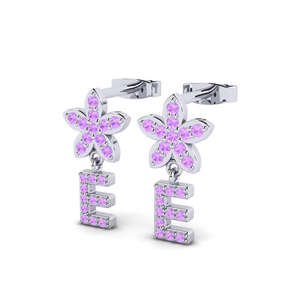 Amethyst Women's Earring Miori E