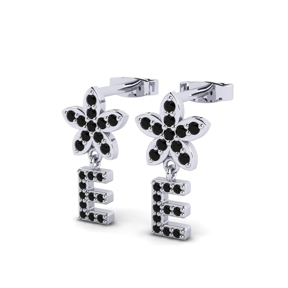 Black Sapphire Women's Earring Miori E
