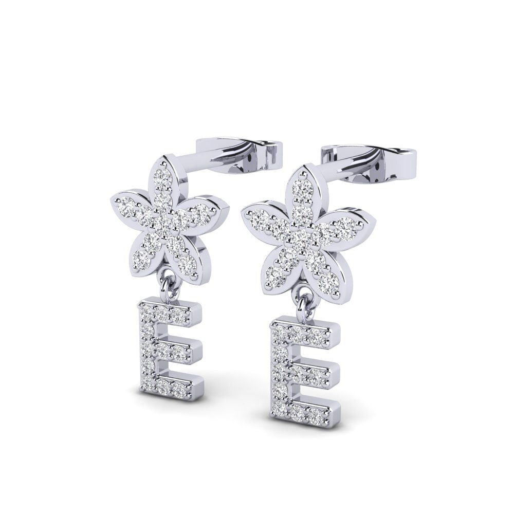 Diamante Pendiente de mujer Miori E