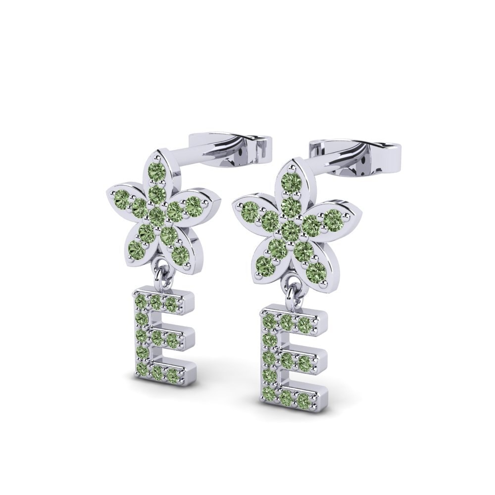 Green Diamond Women's Earring Miori E