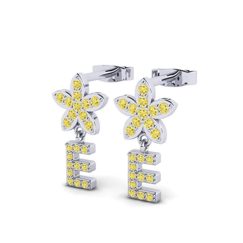 Yellow Sapphire Women's Earring Miori E
