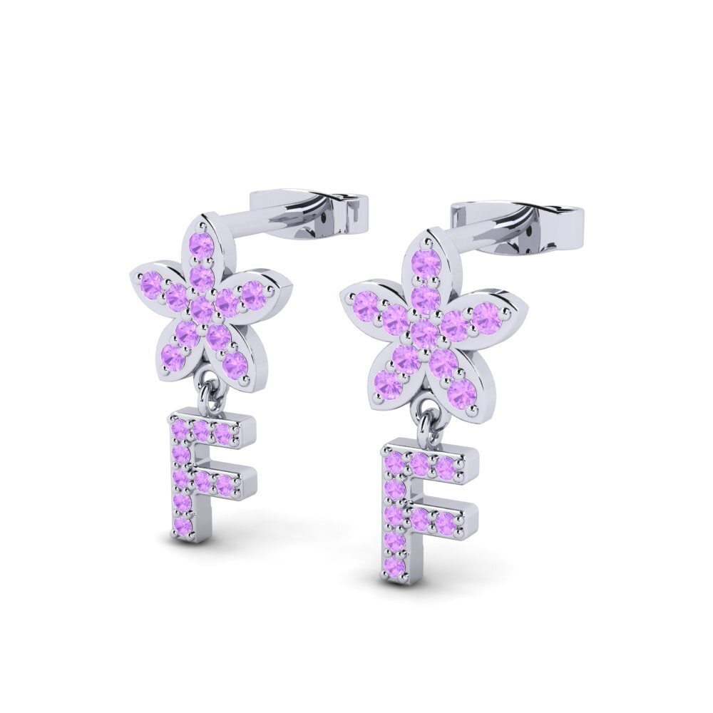 Amethyst Women's Earring Miori F