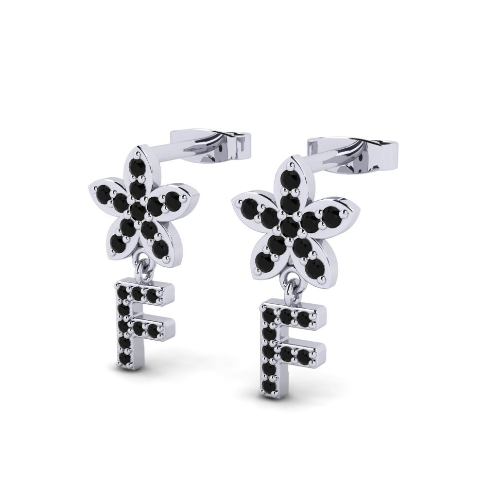 Black Sapphire Women's Earring Miori F