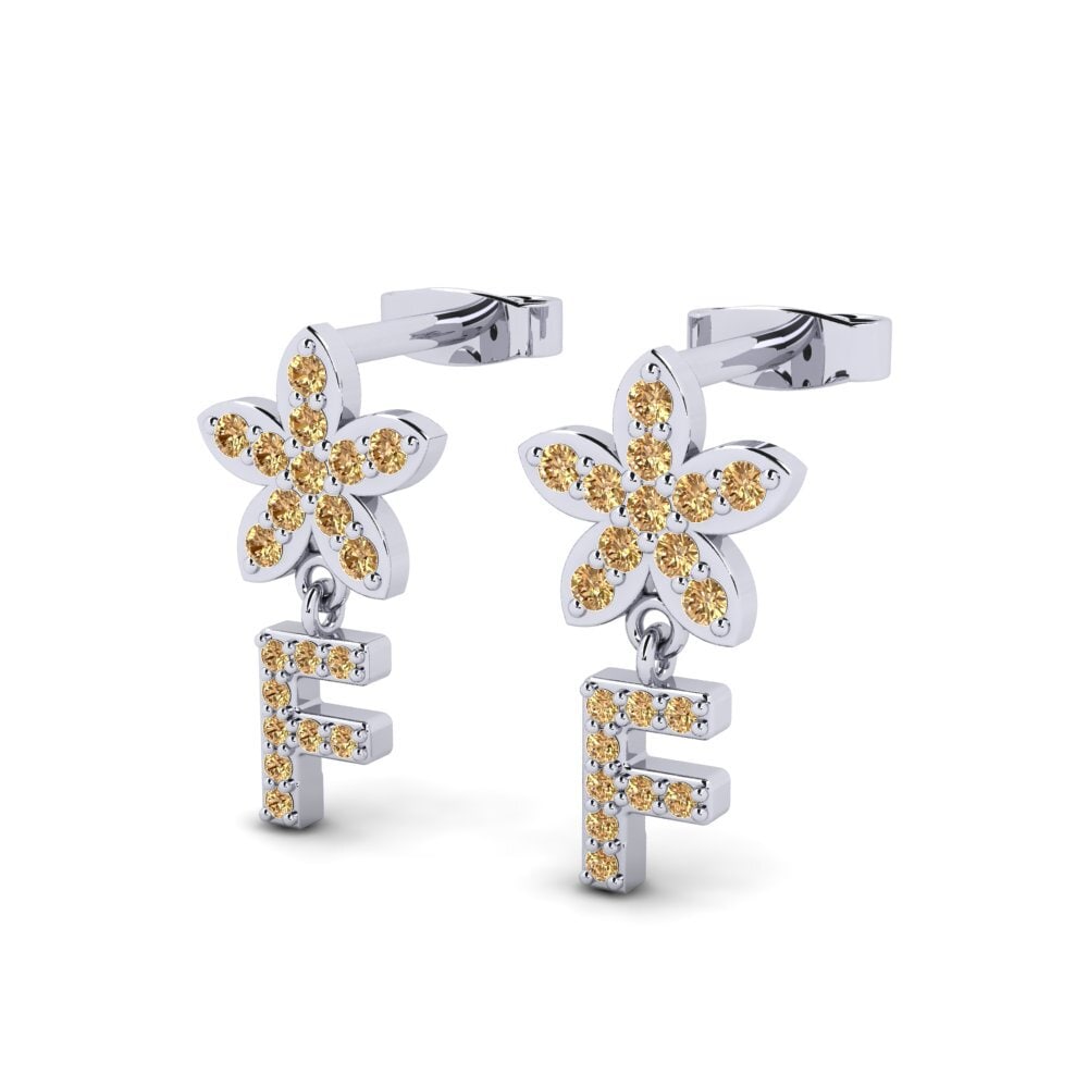 Brown Diamond Women's Earring Miori F