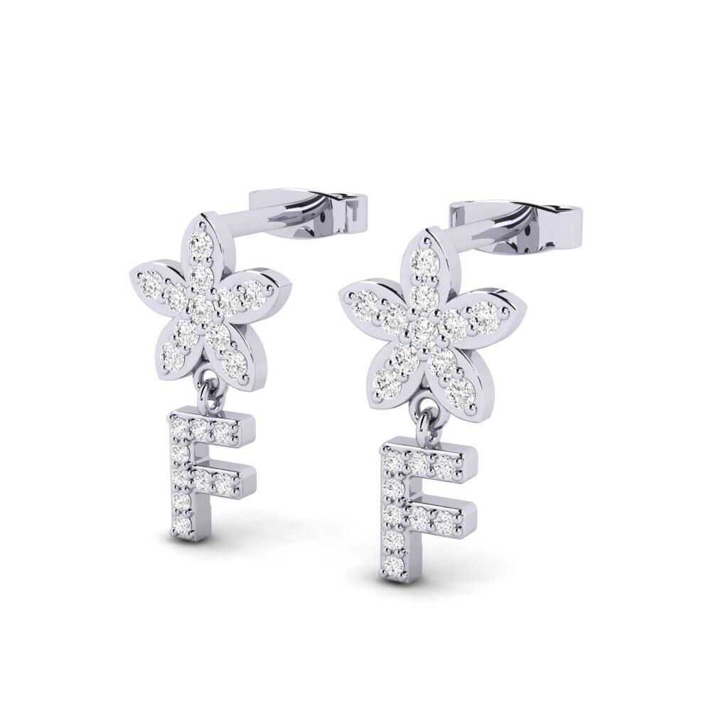 White sapphire Women's Earring Miori F
