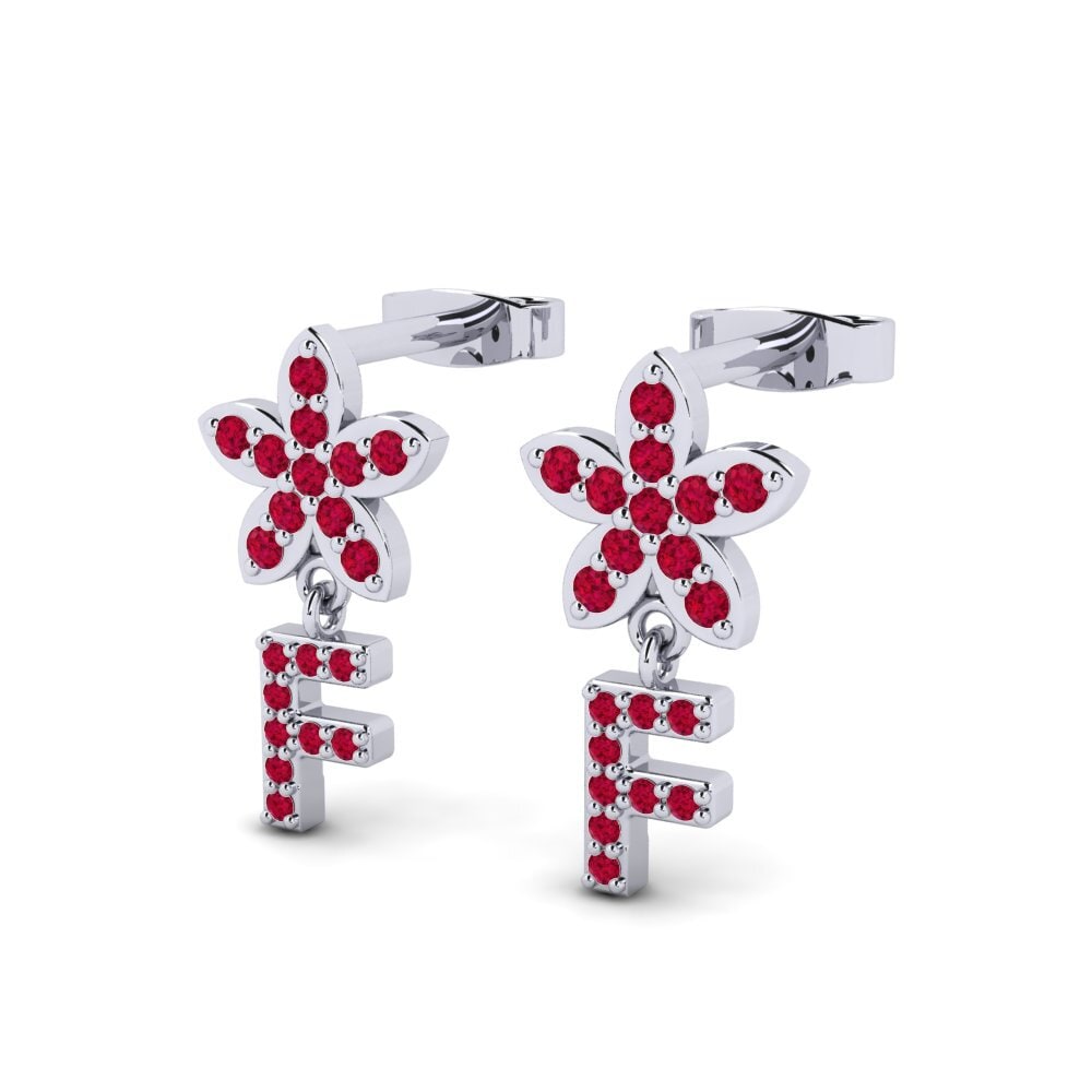Ruby Women's Earring Miori F