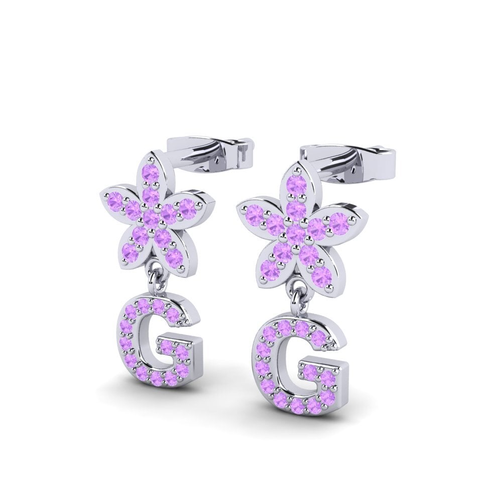 Amethyst Women's Earring Miori G