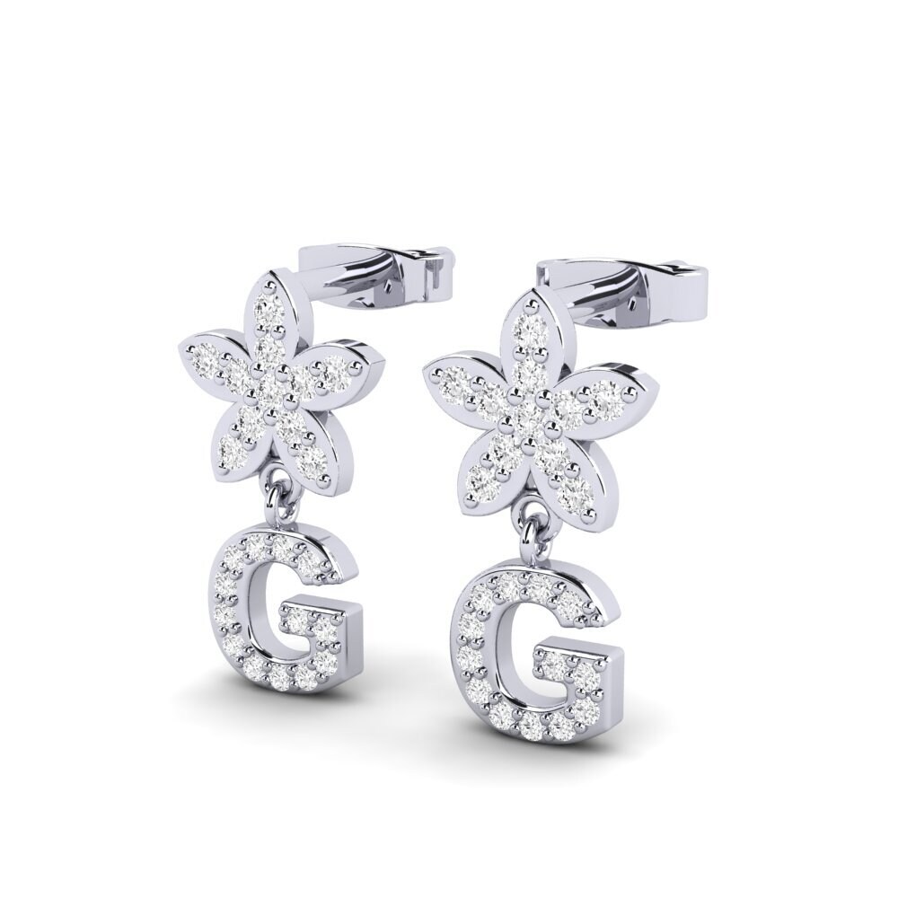 White sapphire Women's Earring Miori G