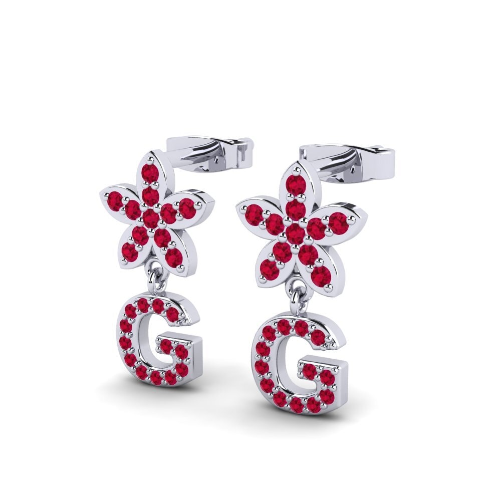 Ruby Women's Earring Miori G