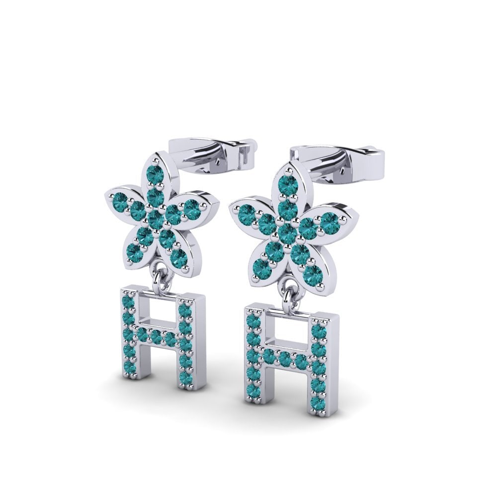 Blue Diamond Women's Earring Miori H