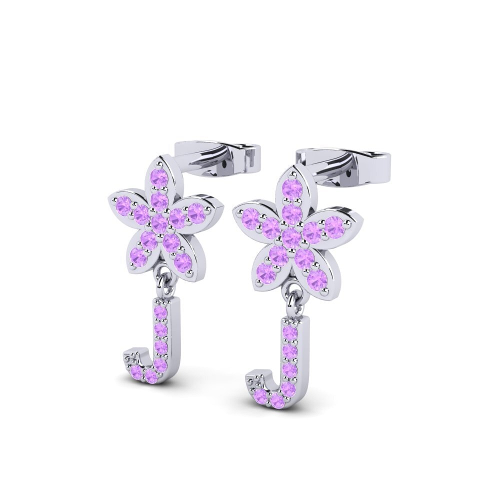 Amethyst Women's Earring Miori J
