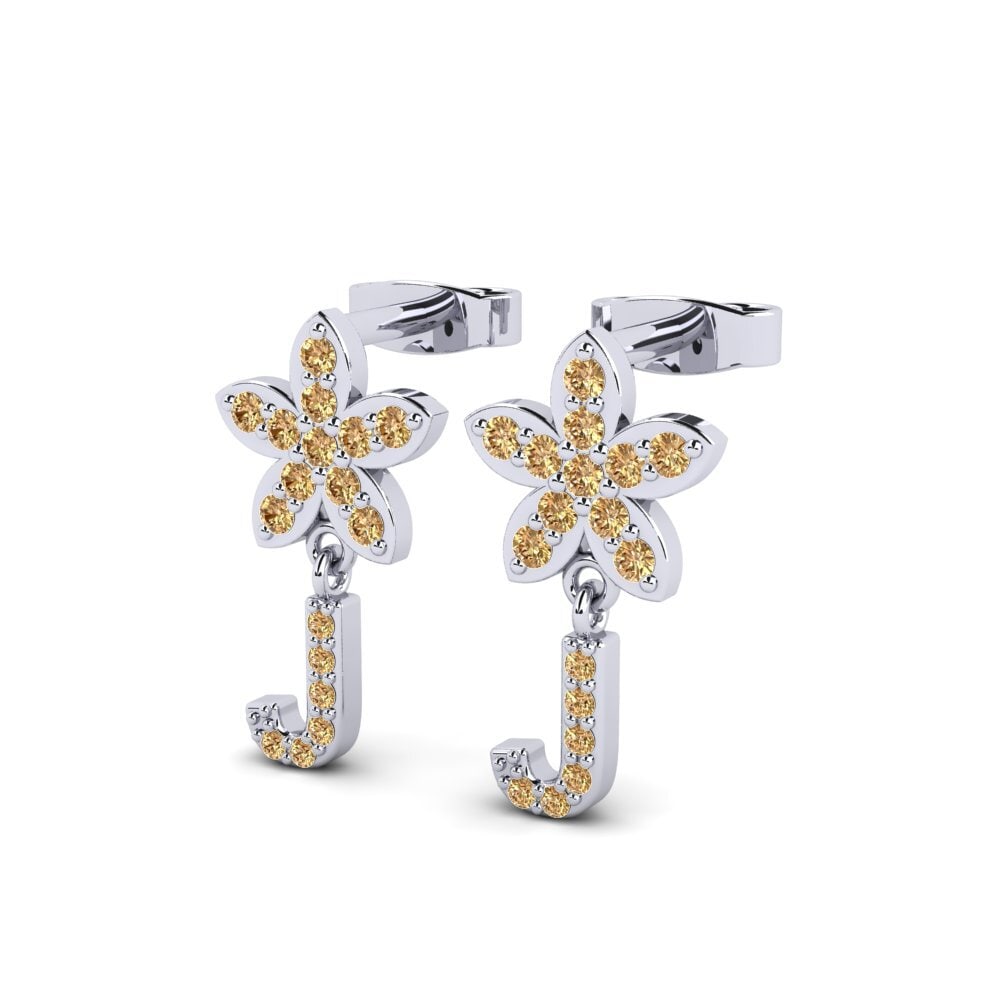 Brown Diamond Women's Earring Miori J