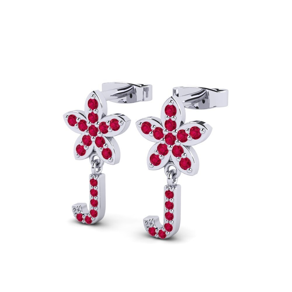 Ruby Women's Earring Miori J