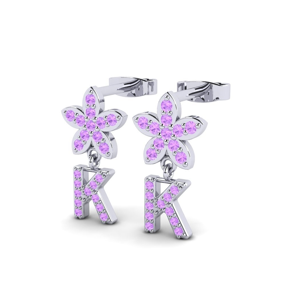 Amethyst Women's Earring Miori K