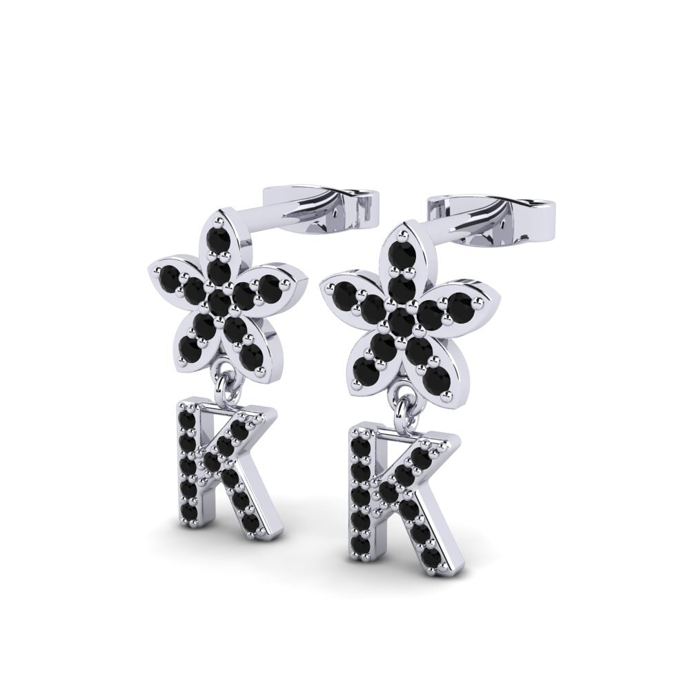 Black Sapphire Women's Earring Miori K