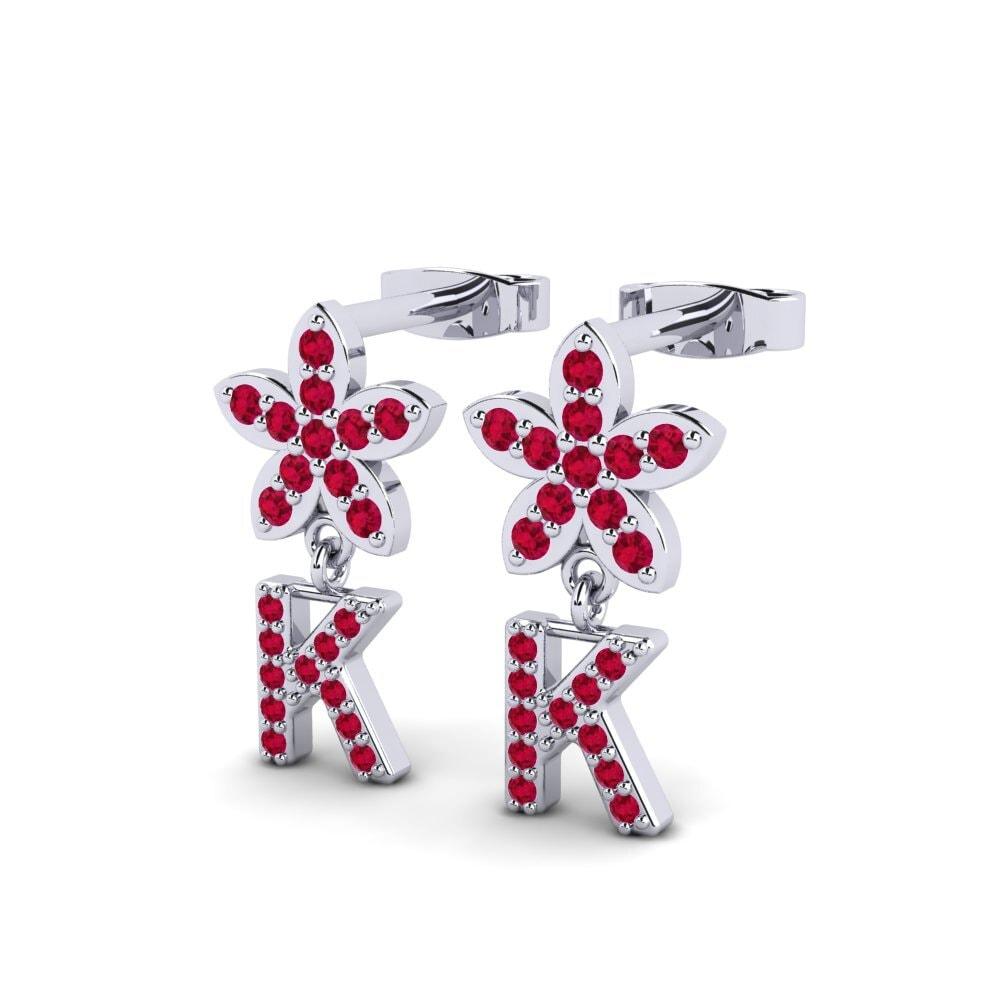 Ruby Women's Earring Miori K