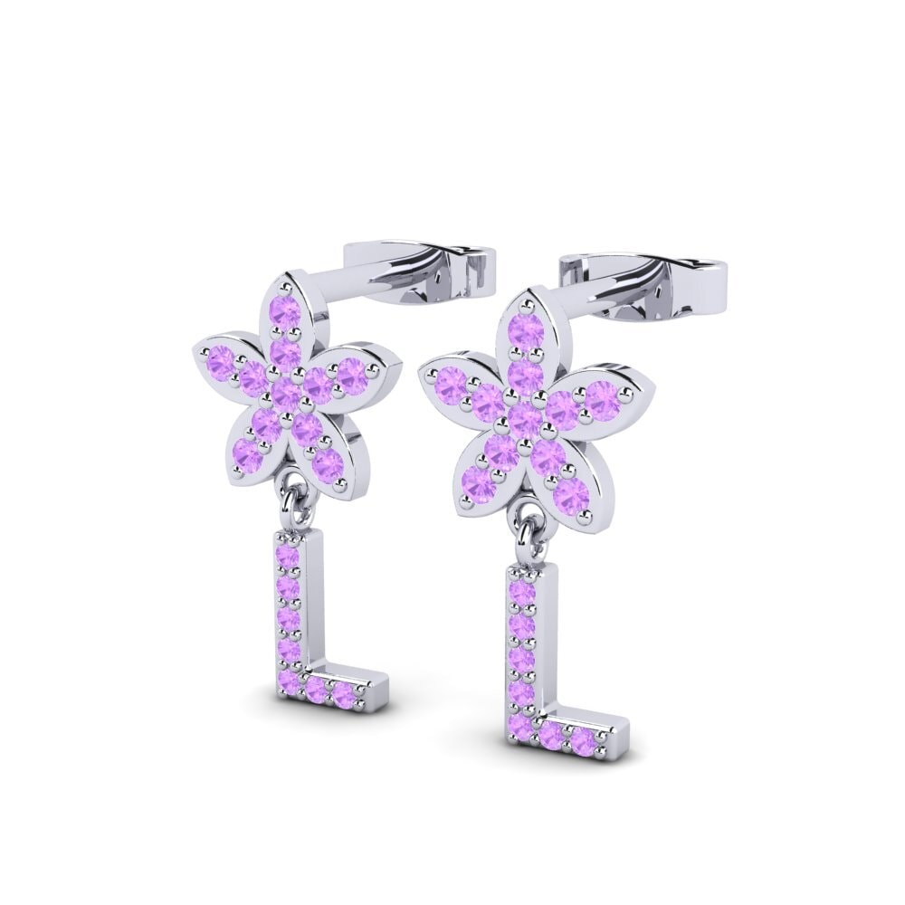 Amethyst Women's Earring Miori L
