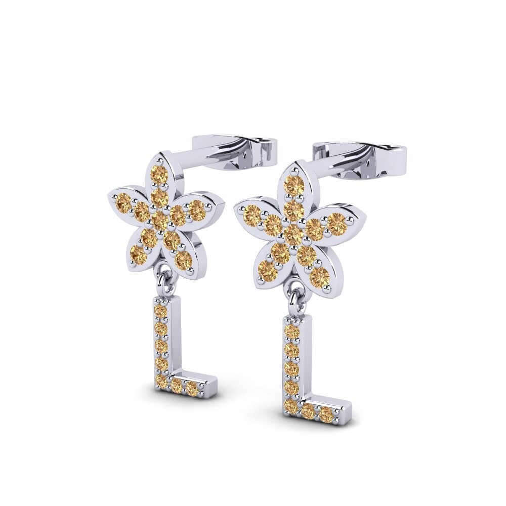 Brown Diamond Women's Earring Miori L