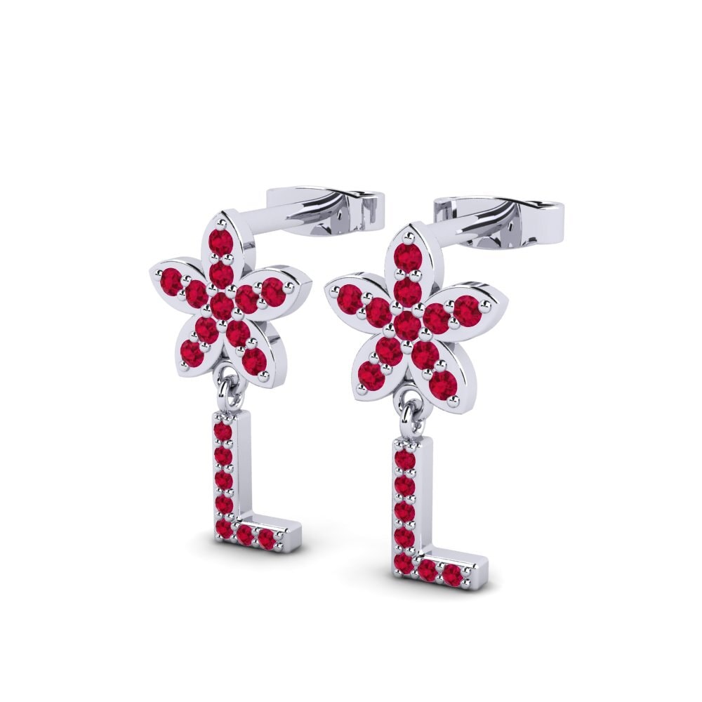 Ruby Women's Earring Miori L