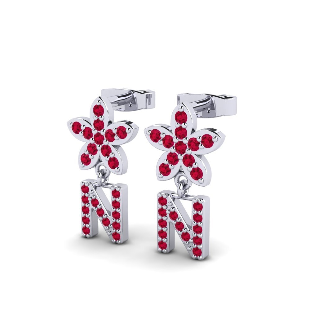 Ruby Women's Earring Miori N