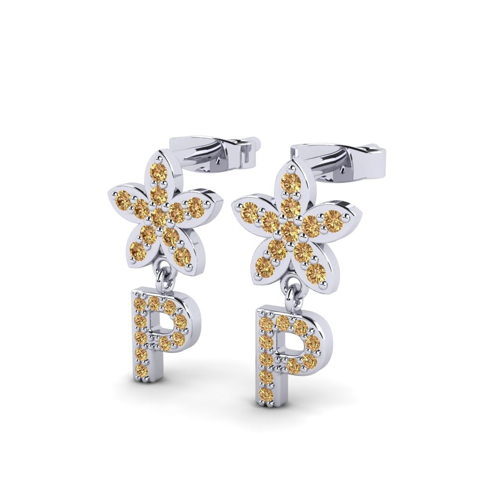 Brown Diamond Women's Earring Miori P