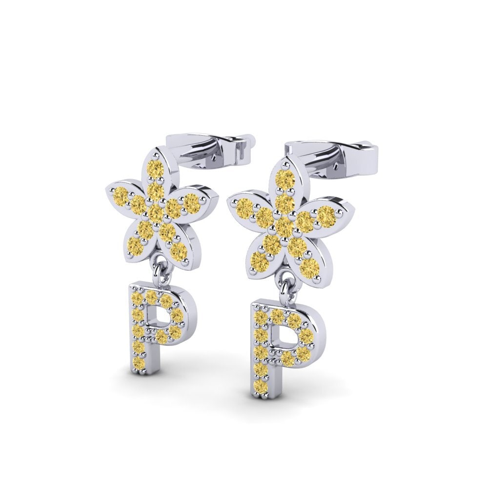 Yellow Diamond Women's Earring Miori P