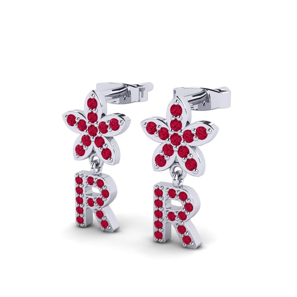 Ruby Women's Earring Miori R