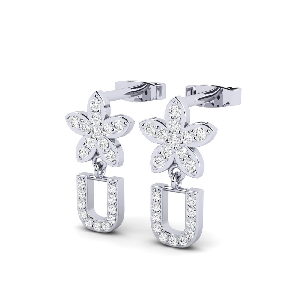 White sapphire Earring Miori U