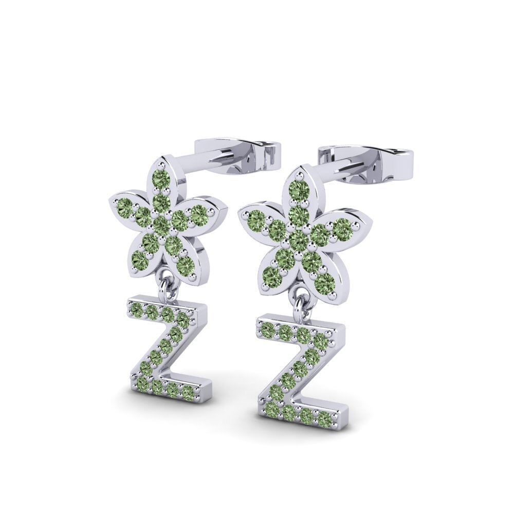Green Diamond Women's Earring Miori Z