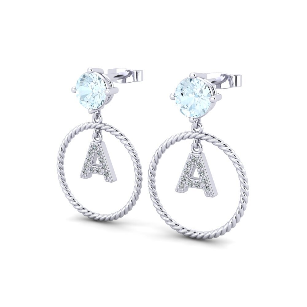 Aquamarine Women's Earring Noss A