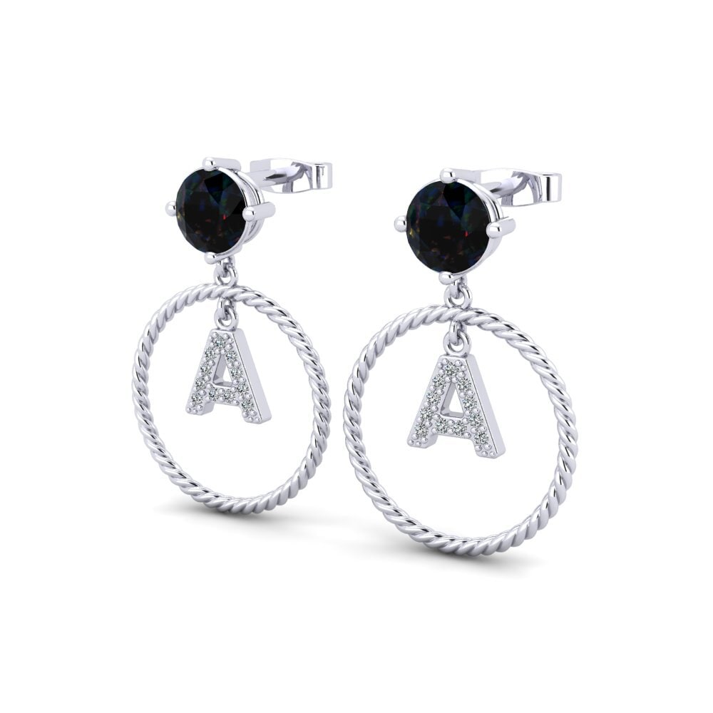 Black Opal Women's Earring Noss A
