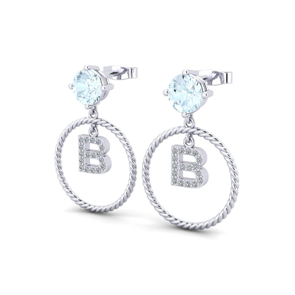 Aquamarine Women's Earring Noss B