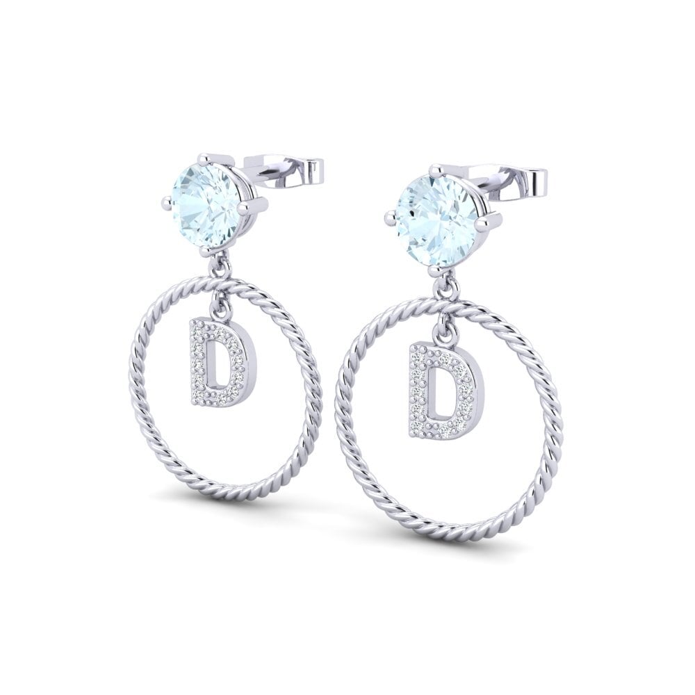 Aquamarine Women's Earring Noss D