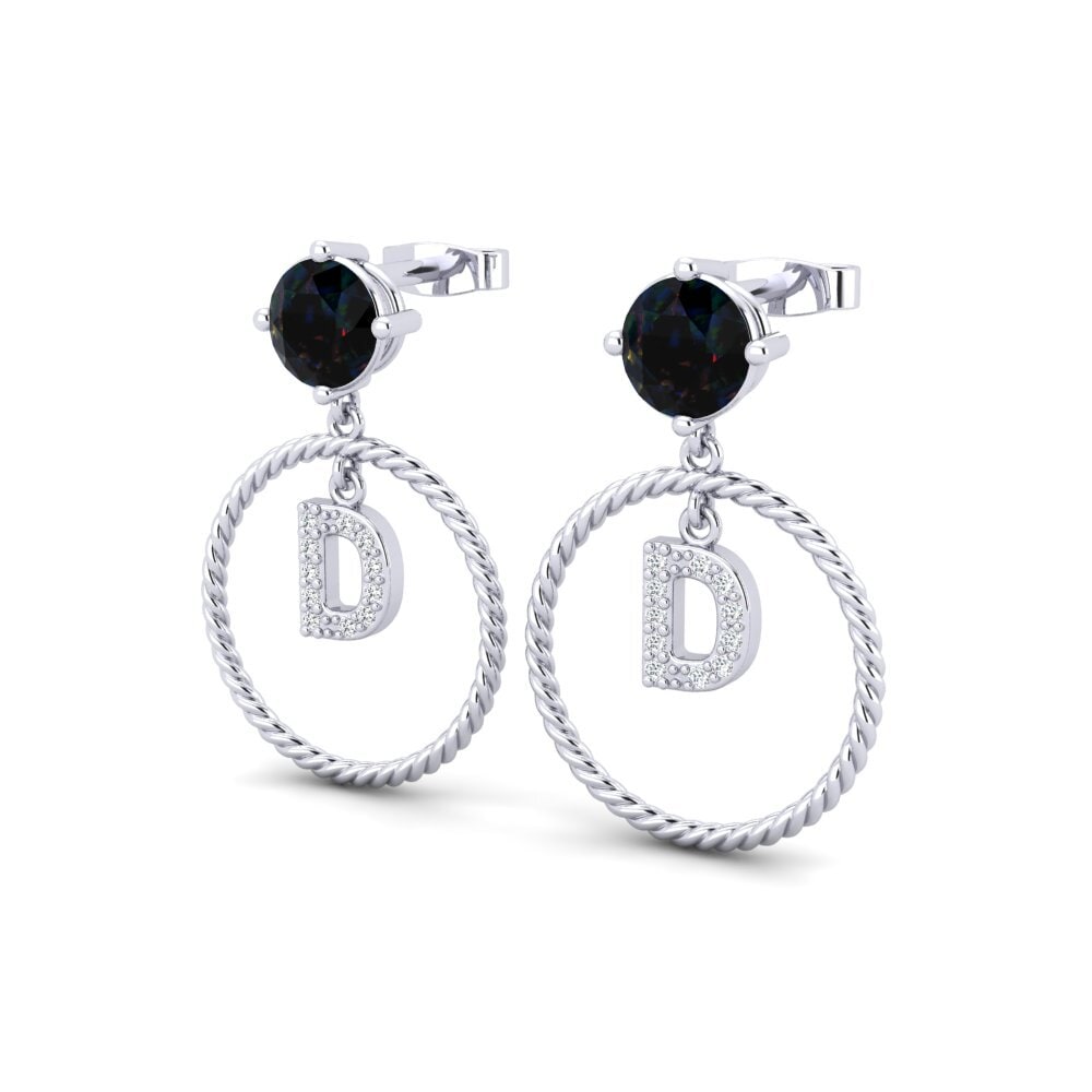 Black Opal Women's Earring Noss D