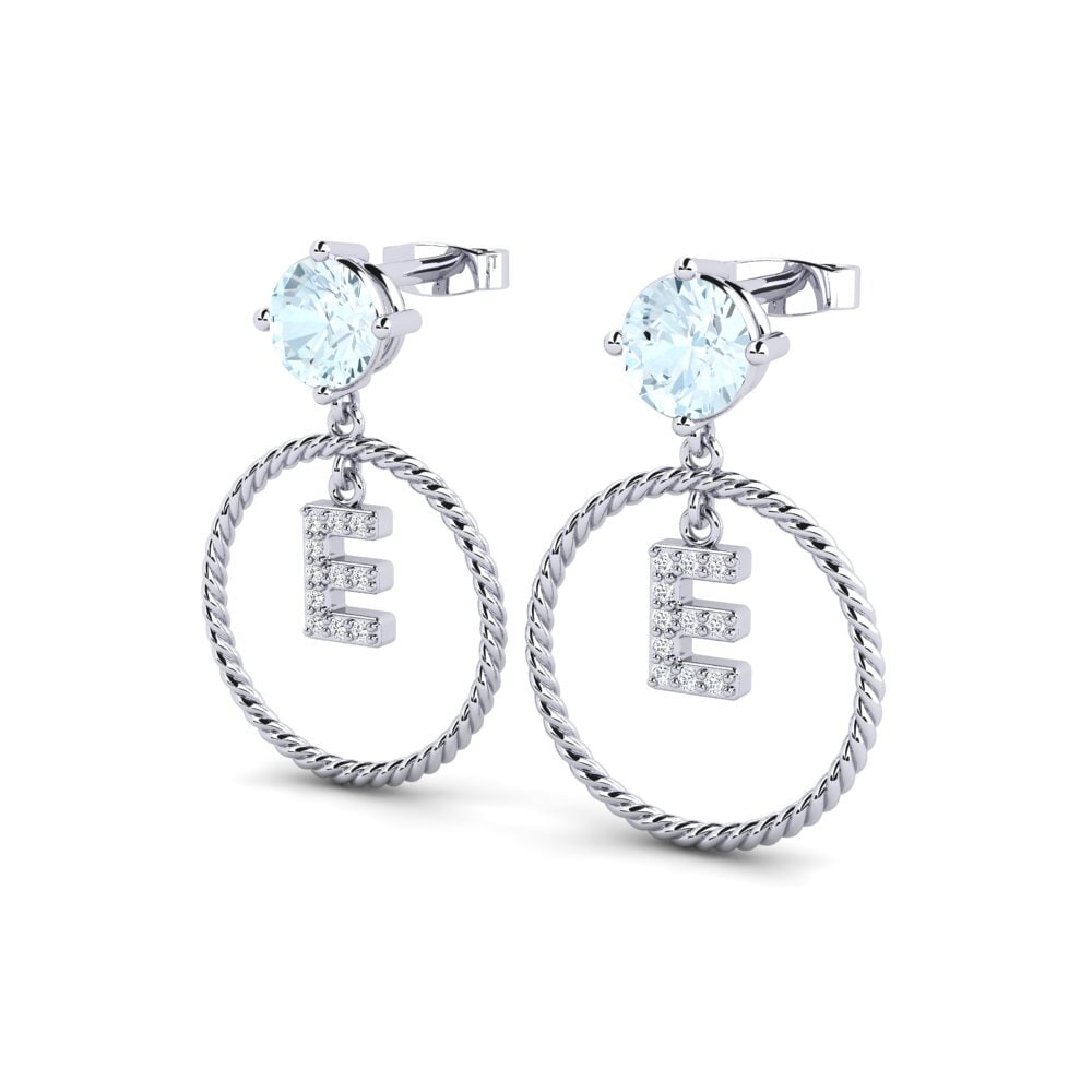 Aquamarine Women's Earring Noss E