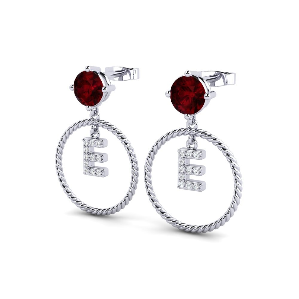 Garnet Women's Earring Noss E