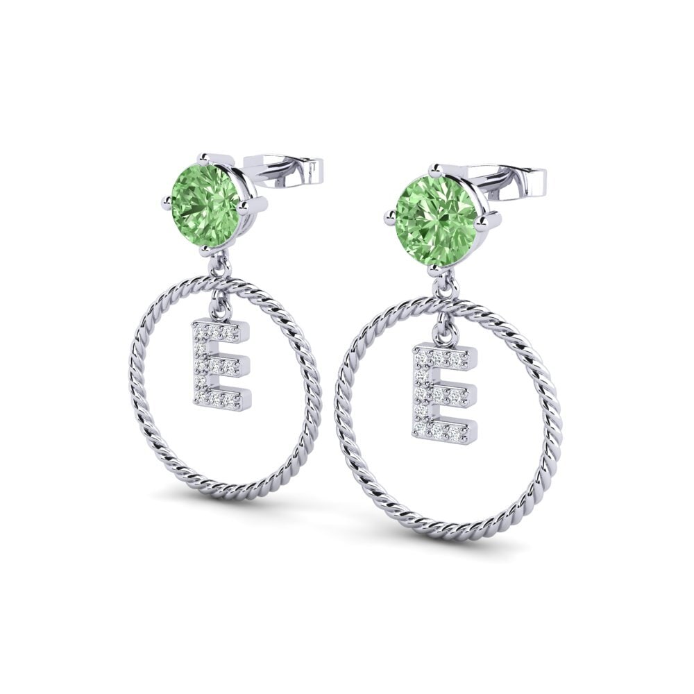 Green Diamond Women's Earring Noss E