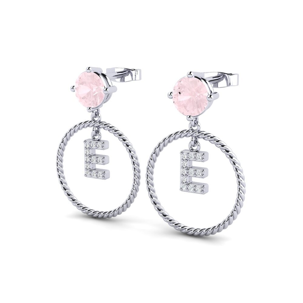 Rose Quartz Women's Earring Noss E